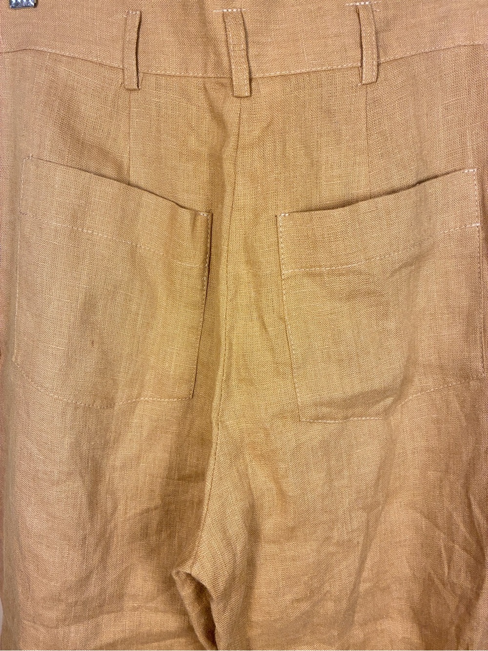 Linen Handmade Studio Lithuania Pleated High Waisted Pants - Picture 5 of 11